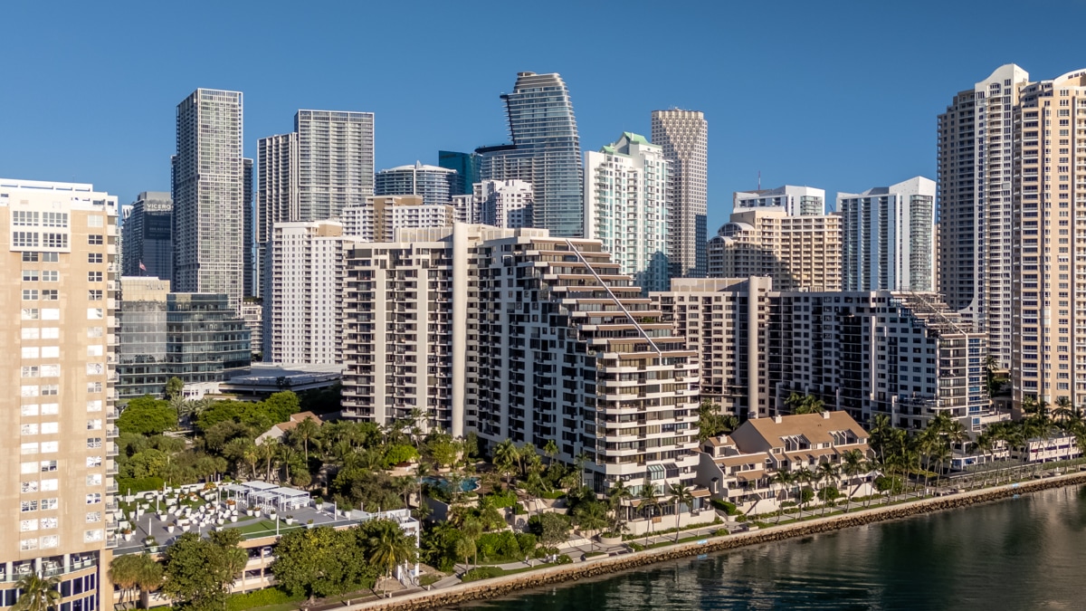Brickell Key Real Estate Building is Brickell Key I