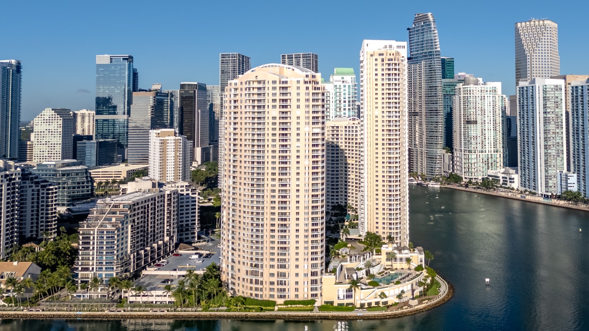 Brickell Key Real Estate Two Tequesta Point Condo