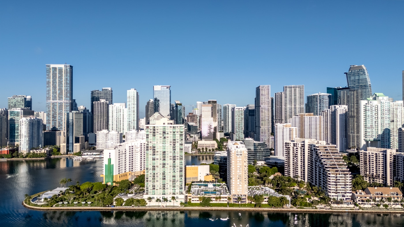 Brickell Key Real Estate Island Southern Side